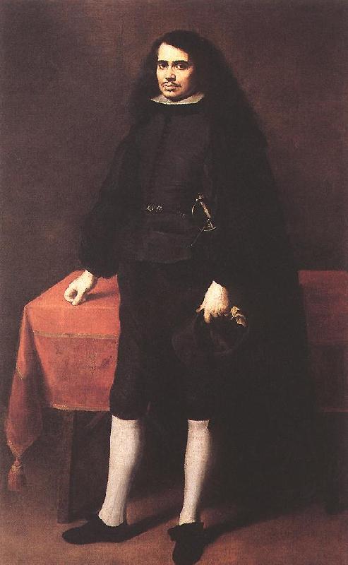 MURILLO, Bartolome Esteban Portrait of a Gentleman in a Ruff Collar sg Sweden oil painting art